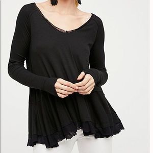 Free People Tangerine Tee